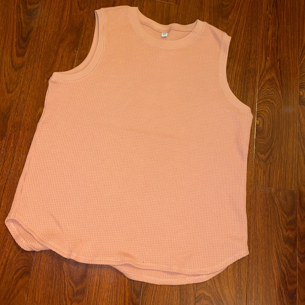 Uniqlo Sleeveless Pink Top